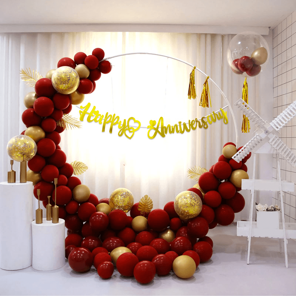 Anniversary Decoration — Design 8 — decoration by EliteBallonDecor
