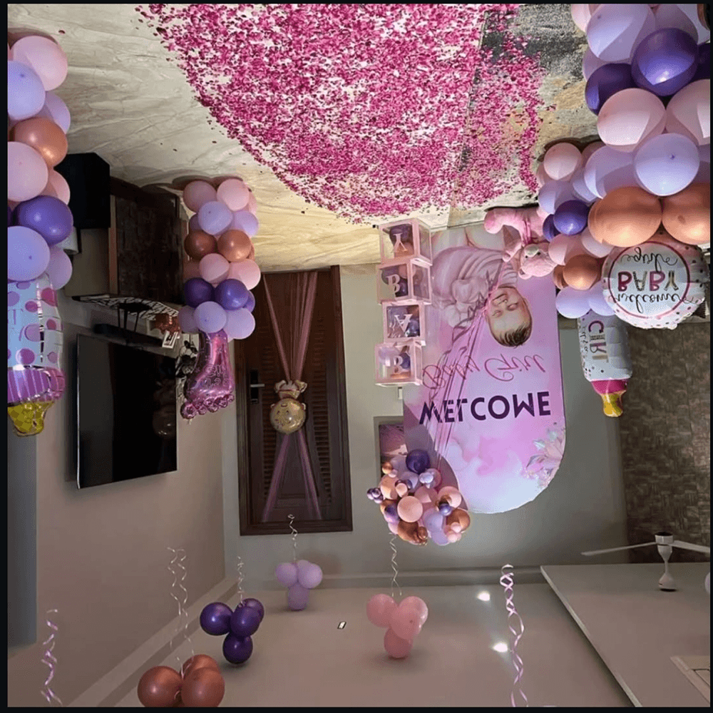 Baby Welcome Theme — Design 2 — decoration by EliteBallonDecor