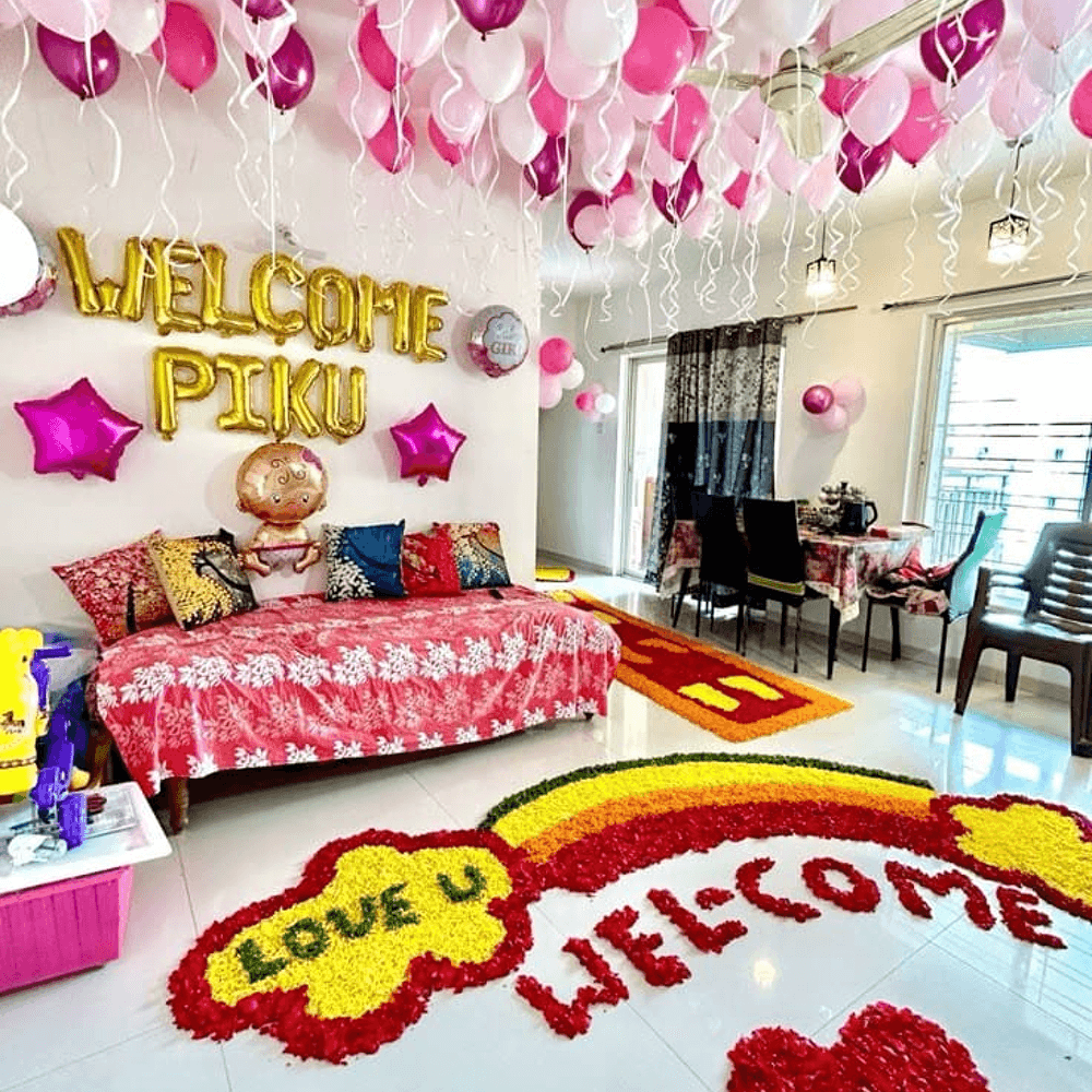 Baby Welcome Theme — Design 4 — decoration by EliteBallonDecor