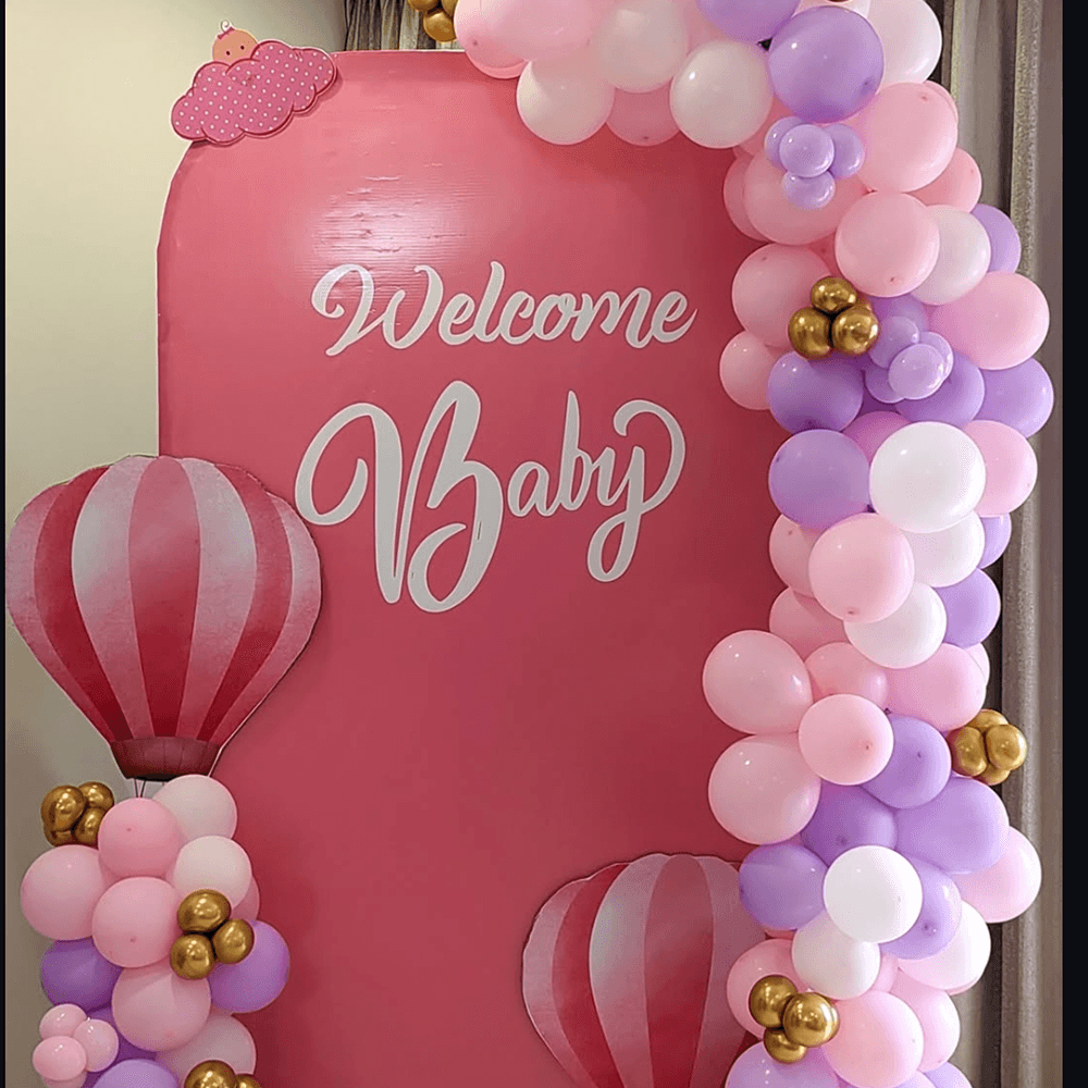 Baby Welcome Theme — Design 8 — decoration by EliteBallonDecor